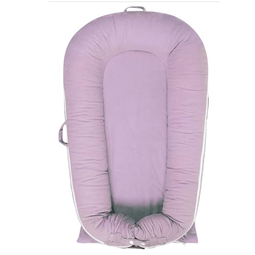 Graeame Nest Lounger Cover - Ultra Soft Corduroy Cotton Replacement Compatible with Dockatot Deluxe + Docks | Hypoallergenic & Breathable | Machine Washable | Premium Protection (Cover Only) Pink