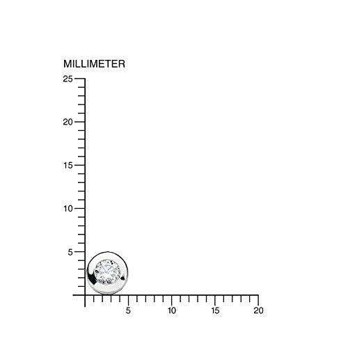 Monde Petit T1820P -Orecchini per bambini, oro