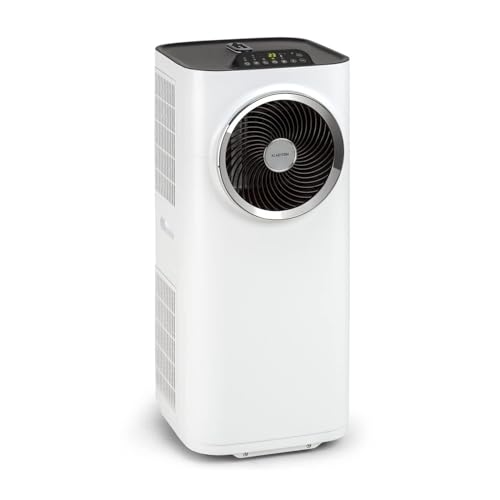 Klarstein Condizionatore Portatile 5 in 1, Condizionatore Deumidificatore Portatile Classe A, Aria Condizionata 12.000 BTU/3,4kW, Purificatore, Climatizzatore Portatile con Night Mode, Wi-Fi/App Klarstein Condizionatore Portatile 5 in 1, Condizionatore Deumidificatore Portatile Classe A, Aria Condizionata 12.000 BTU/3,4kW, Purificatore, Climatizzatore Portatile con Night Mode, Wi-Fi/App