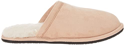 Image of Amazon Essentials Women's Cozy Indoor Outdoor Slippers, Faux Fur Lined, Non-Slip