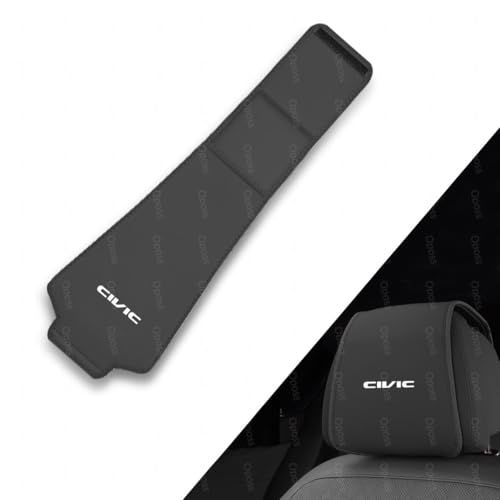 ホンダ シビック ヘッドレストカバー 車 シートカバー ヘッドカバー 収納バッグ付き シビック 11代目 FL1 FL4 FL5 FL系 CIVIC 車用ヘッドレストカバー PUレザー製カーシート 全車種対応 ユニバーサル 取り付け簡単 お手入れ簡単 汚れ