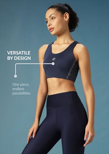 Image of PUMP'D Women's Wire Free Casual Padded Training Bra - Bras for Woman | Sports Bra for Women | Gym Bra for Women Workout | Workout Bra