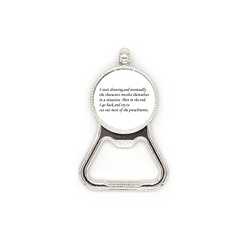 Décapsuleur inox à offrir idée cadeau originale avec citation - 2