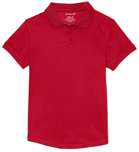 Image of Classroom Girls' Girls Fit Moisture Wicking Polo