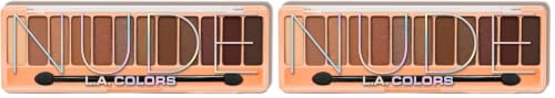 Image of L.A. COLORS Color Vibe Eyeshadow, CES787 Nude CES787TAG (Pack of 2)