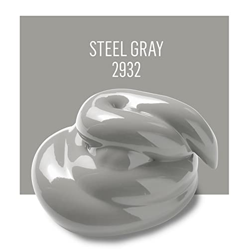 Image of FolkArt Multi-Surface Paint in Assorted Colors (2 oz), 2932, Steel Gray