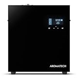 AromaTech AromaPro Essential Oil Diffuser for Aromatherapy Oils, Nebulizing Diffusion System, Heat-Free System for Home or Commercial Use, Covers up to 4,000 Square feet - Sleek Black
