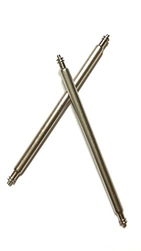 2 Pompes Tiges Barrettes Ressorts pour Fixer Réparer Bracelet Montre Entre Les 2 Anses Diamètre...