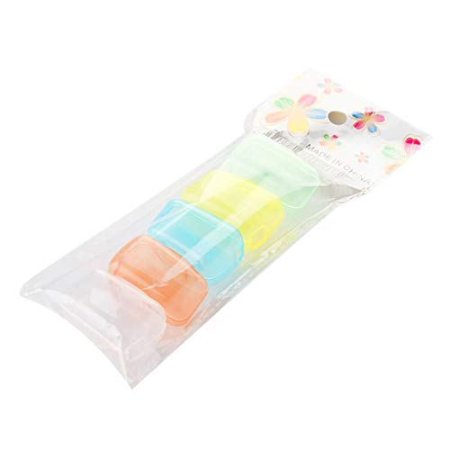 5pcs têtes de brosse à dents couvrent le capuchon de protection en plastique pp empêchent les bactéries portables pour le voyage en plein air à la maison tête de brosse anti-poussière - Aléatoire Cover