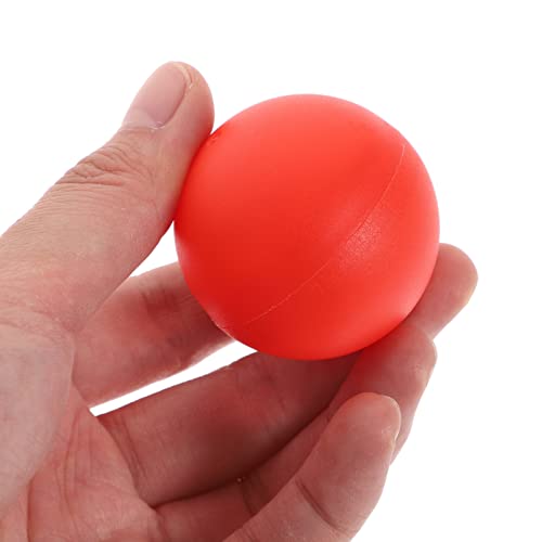TOYANDONA 25pcs Balls Plastic Hollow Ball for Game Party Decorations Diameter, Red, 4X4cm - Image 2