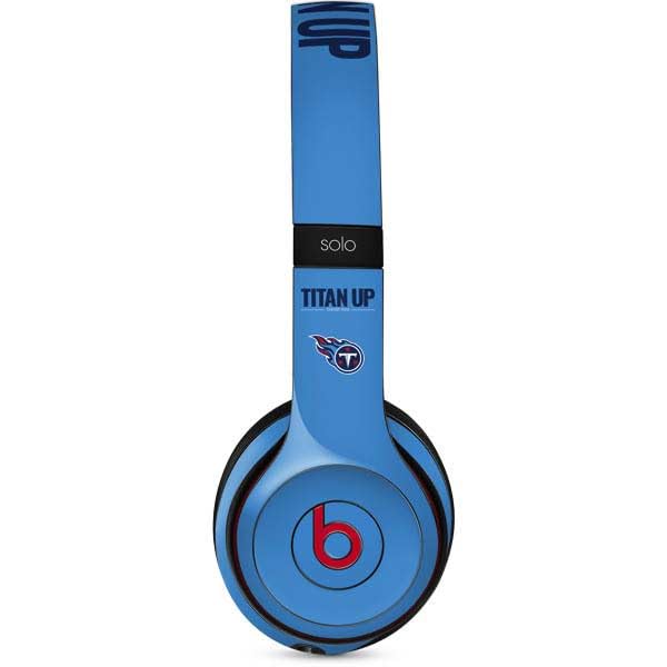 Skinit Decal Audio Skin Compatible with Beats Solo 3 Wireless - Officially Licensed NFL Tennessee Titans Team Motto Design