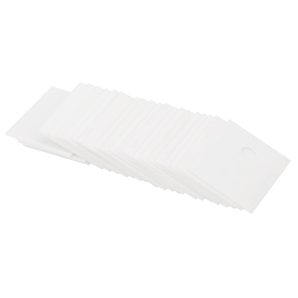 Alumina Ceramic Insulator Pads,100PCS TO 247 Alumina Ceramic Insulating Sheet Cooling Pad Insulating Sheet for MOS Transistor IGBT Cooling Pad 17 x 22 x 1mm