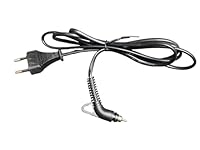 YOURSPARES Haarglätter Kabel für Glätteisen und Lockenstäbe, Schwarz, Kabelgebunden, Glätten und Locken, Alle Haartypen, Haarglätter