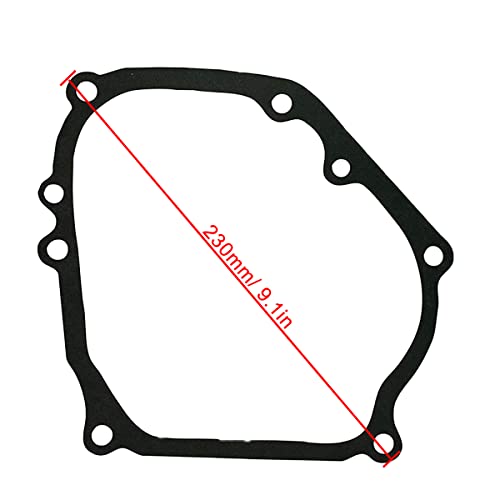 ZAMDOE Dichtungssatz für Honda GX160 GX200 Motoren für Predator 212cc für Coleman Ct200u, mit Zylinderkopf Ventildeckel Vergaser Schalldämpfer Kurbelgehäusedichtung Simmerringe