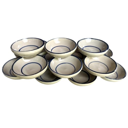 Thai Talai Dessertbecher – Traditionelle Keramikbecher für...