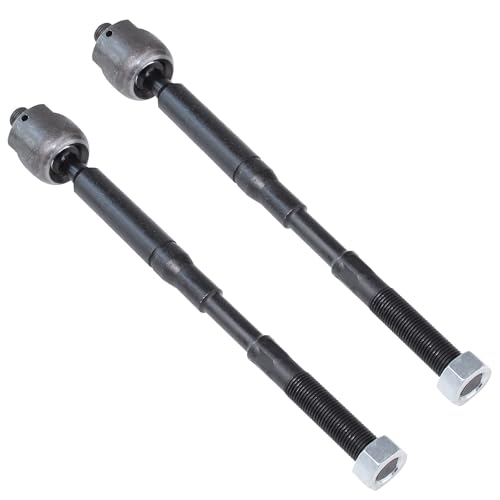 Image of Detroit Axle - 6pc Front End Control Arms Kit for 2003-2008 Toyota Corolla 2 Lower Control Arms 2 Lower Ball Joints 2 Inner Tie Rod End Links 2004 2005 2006 2007 Replacement