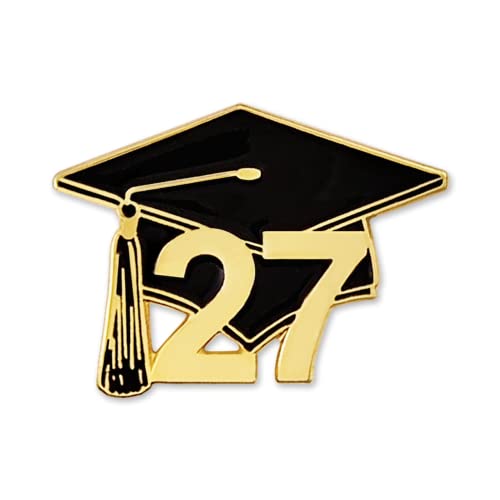 Image of PinMart Class Graduation Cap School Student Enamel Lapel Pin