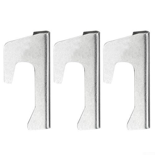 NbgrvB Paquete de 3 soportes de acero inoxidable para juntas de barbacoa, bandeja de parrilla de metal antiadherente para cocinar al aire libre