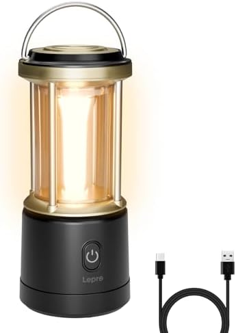 Lepro Lanterne Camping LED Rechargeable, 2000Lm Lampe Camping Pui...