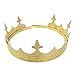 Premium Antique Gold King Crown Medieval Men Tiara Crown Costume Accessories