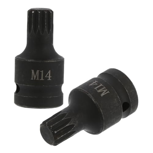 Cabilock 2PCS Pneumatic Socket Brake Maintenance Automotive Mechanic Tool Ensures Secure Fit Easy Installation Durable Reliable Brake Caliper Tools