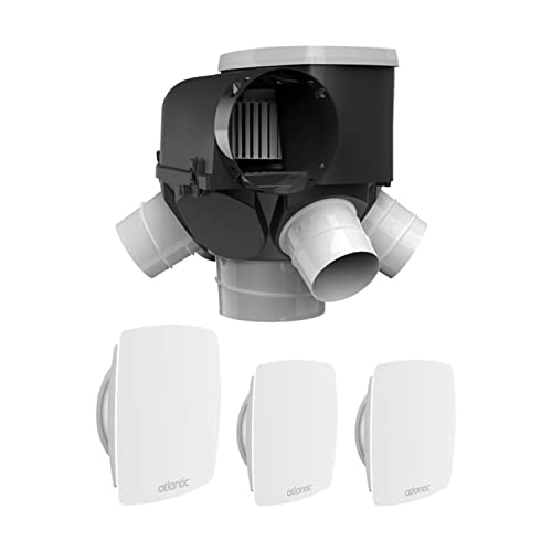 Kit VMC SF Autocosy Autoréglable 4 sanitaires + 3 bouches ATLANTIC - 412288