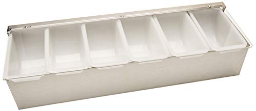 Winco 6 Comp Condiment Dispenser
