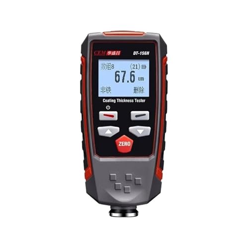 DT-156 DT-156H High Precision Coating Thickness Gauge Automotive Paint Film Gauge Upgraded Version for Paint Film Detection(DT-156H)