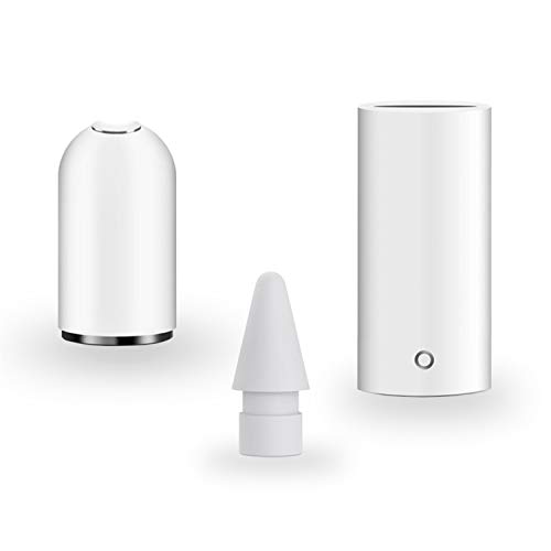 Replacement Apple Pencil Accessories Combo for Apple Pencil Tips + Ipencil Magnetic Replacement Caps + Charging Adpater for Apple Pencil Compatible for Apple Pencil 1st Gen & 2nd Gen