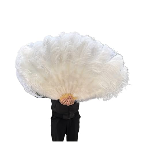 Éventail plumes de spectacle robuste pour sublimer vos danses - 3