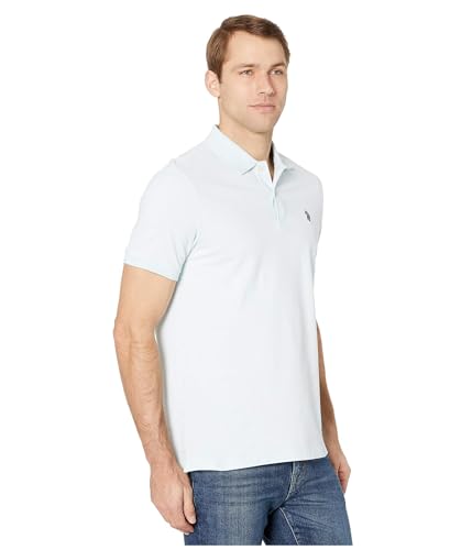 Image of U.S. POLO ASSN. Men Cotton Regular Fit Solid Polo With Small Pony