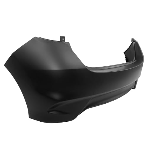 Image of Compatible with Nissan Versa Note 2015-2017 Rear Bumper Cover | Hatchback, Ready to Paint, OEM HEM229MB0J, NI1100296