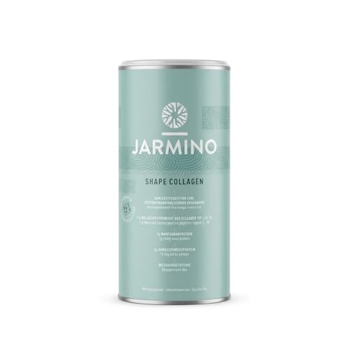 JARMINO Diät Shake - Pulver zum Abnehmen (500g) | Kollagen & Eiweißshake | Nur 200kcal | Glutenfrei Laktosefrei & Sojafrei | Leckerer & Gesunder Diät Drink mit Mandelgeschmack | Made in Deutschland