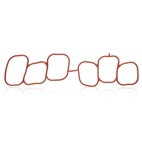 Image of Engine Intake Manifold Gasket fits Camry 2018-2024 Avalon 2019-2022 Highlander 2017-2022 Sienna 2017-2020 Tacoma 2016-2023 3.5L Rubber Material Red Replaces 17176-31130,1717631130