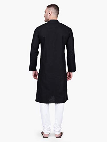 Image of Rajubhai Hargovindas Men's Premium Cotton Solid Kurta
