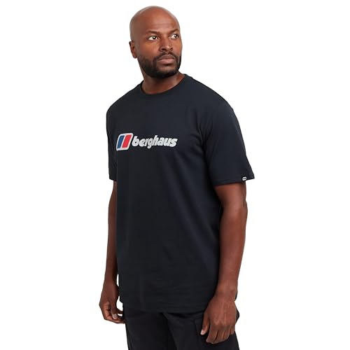 Berghaus Men's Class XL-Logo T-Shirt Black/Black