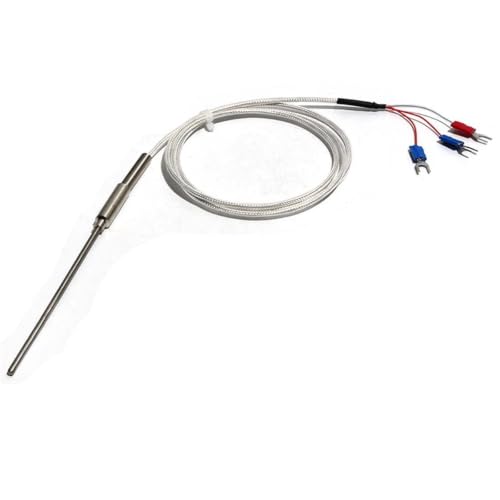 Sonda PT100 WZPK-191 blindada de 300mm para control térmico de precisión