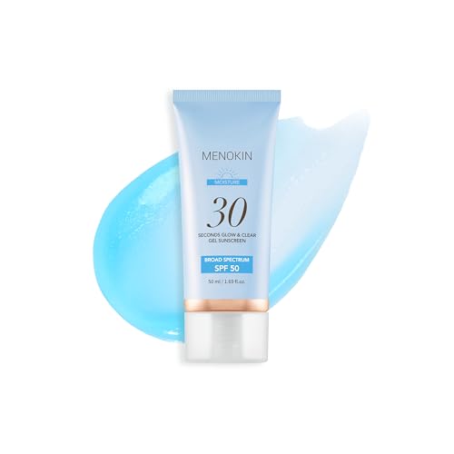 Image of MENOKIN 30 SECONDS GLOW & CLEAR GEL SUNSCREEN [MOISTURE]