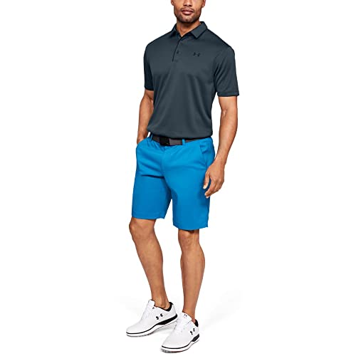 Image of Under Armour Men's Polyester Solid Tech Polo | T-Shirt | 1290140-001