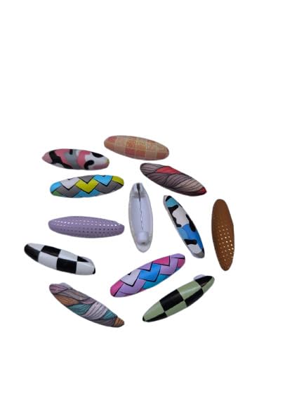 Sharanya Fashions |Dailyuse Stylish Sareepins, Hijab Brooch Safety Saree Pin Set for Women (Pack of 12 Pcs Sadi Sari Pins)