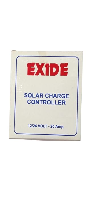 Prabha Exide Technologies 12/24 V, PWM 20A Solar Charge Controller for Home Light (B0D76T7FH3) Amazon Price History, Amazon Price Tracker