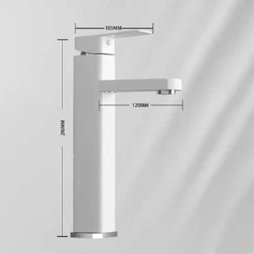 Grifo de agua caliente instantáneo blanco con sensor y control inteligente 7