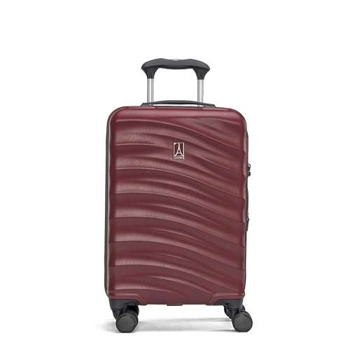 Image of Travelpro Maxlite Air V2 Hardside Expandable Carry on Luggage, 8 Spinner Wheels, Lightweight Hard Shell Suitcase, TSA lock, Cabernet, Compact Carry On 19-Inch