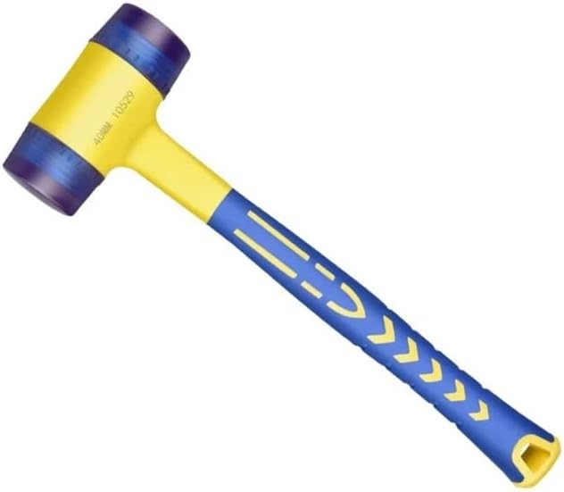 Professional Double Face Rubber Hammer For Safe Home Maintenance Accessories