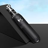 LUDVIK Winddichter,kompakter Reise-Taschenschirm geeignet,Für DS Autos EIN-Knopf-Automatik zum Öffnen Schließen klein leicht stark und tragbar