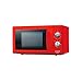 MM 5020M RD - Microonde Rosso con Cavità Dipinta di Grigio - Modello Indipendente - 700 W con 5 Livelli di Potenza e Timer fino a 30 Minuti - Microonde di 20 L di Capacità - Cata