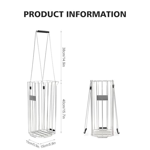 Outil de récupération pour balles de golf et panier grand format - 5