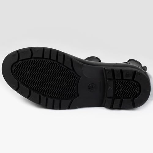 Chelsea Boots for Women Waterproof Rain Boots Slip On Flat Heel Chelsea Booties Outdoor Shoes Short Ankle Rainboots for Ladies 5