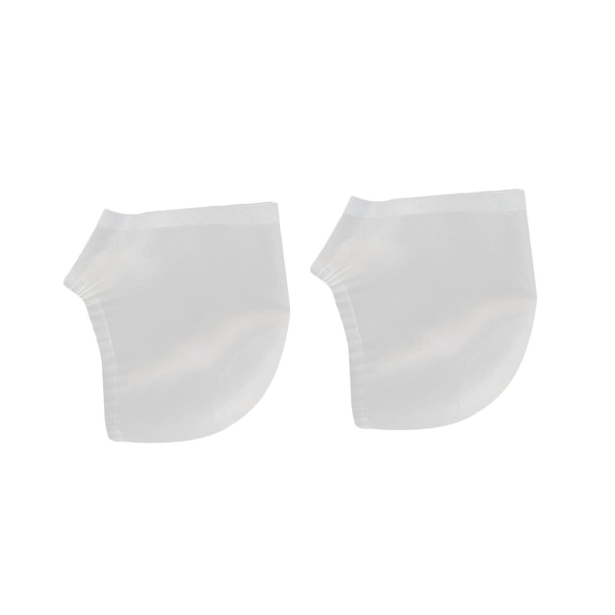HAPINARY Heel Socks Women Silicone Heel Protectors 2 Pairs Foot Callous Softener Ankle Covers