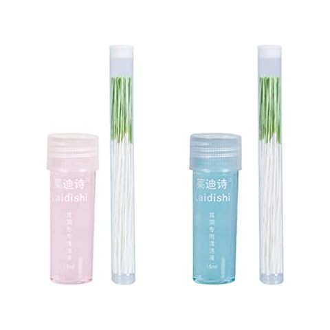 FOMIYES 2 Set de Pendientes Limpiador de Agujeros Cover